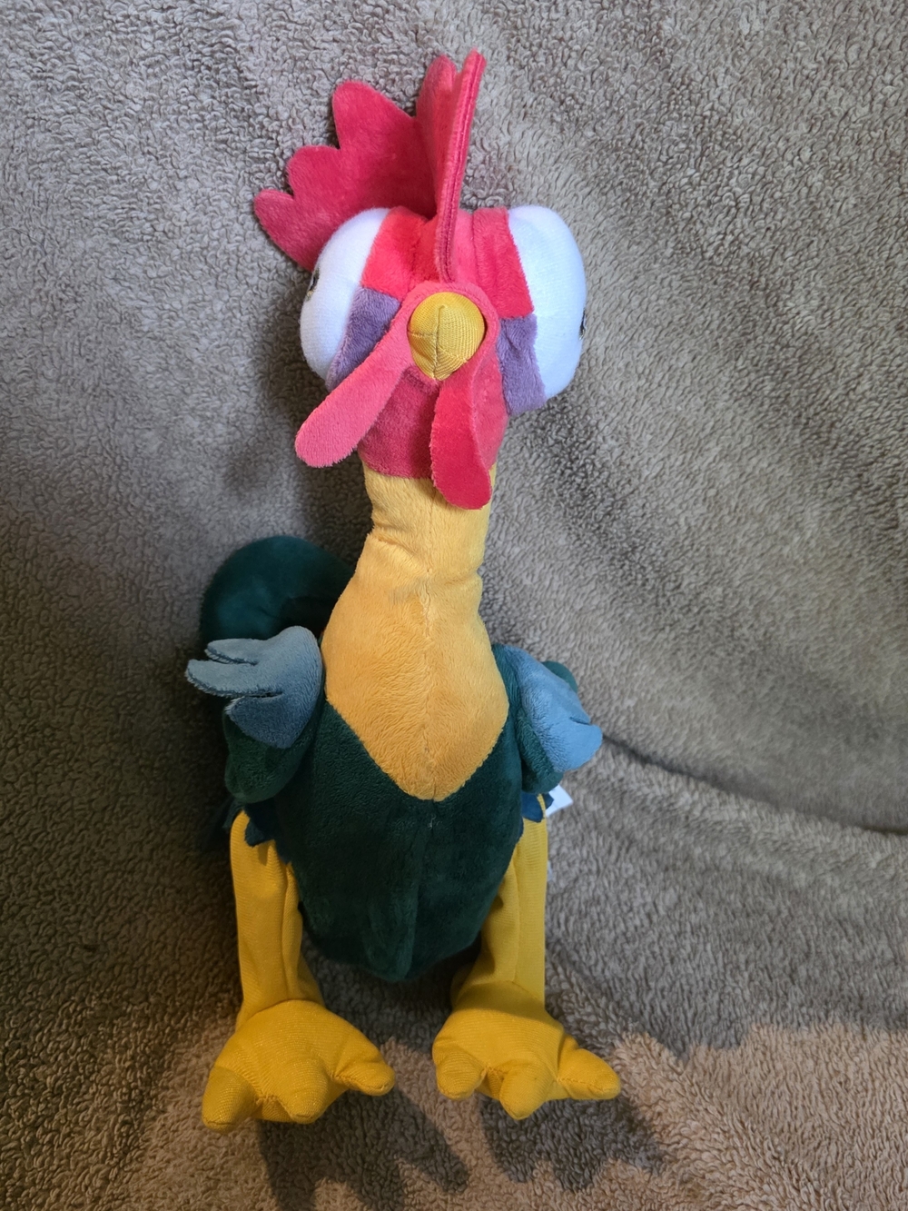 Disney Moana Clucking, Screaming HEI HEI Rooster Chicken Animated Plush Working